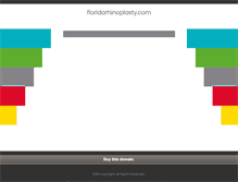 Tablet Screenshot of floridarhinoplasty.com